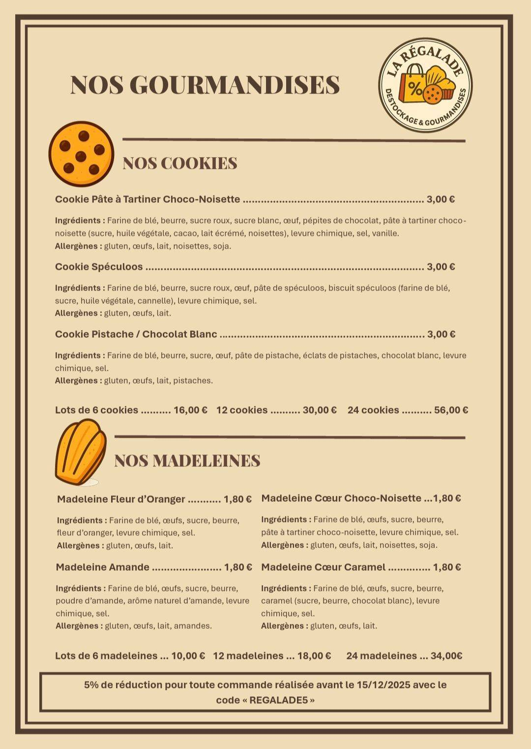 Cookies Artisanaux en Précommande – La Régalade