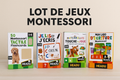 Pack Montessori – 4 Jeux Éducatifs Headu | Lecture, Écriture, Anglais, Sensoriel
