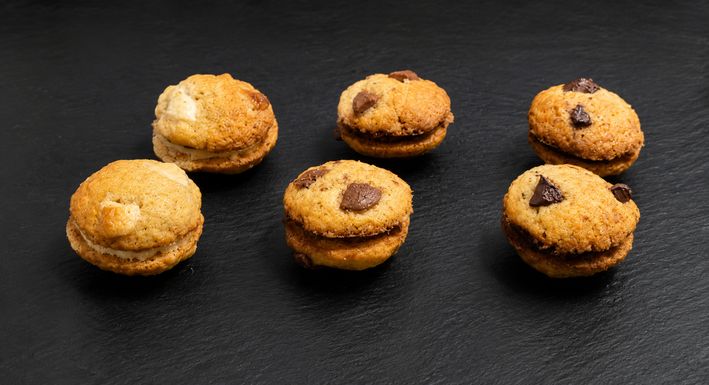 Lot de 18 Minis Cookies (Saveurs 3 chocolats - au choix)