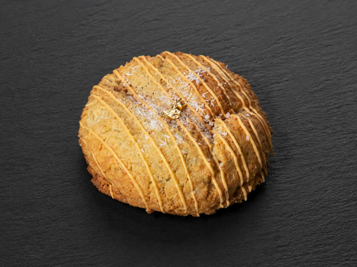Cookie du MOIS : Mangue Passion Coco ( ~ 120 grammes)