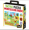Tactile Puzzle Montessori – Farm (Headu)